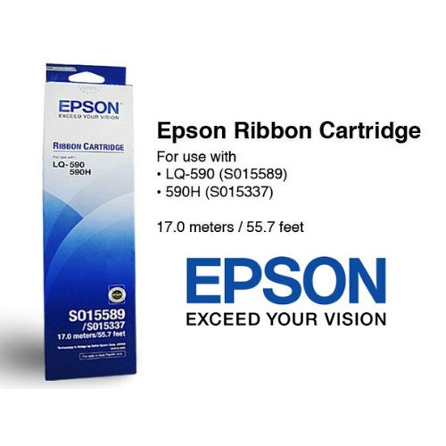 Black Ribbon Epson LQ590 (S015337)
